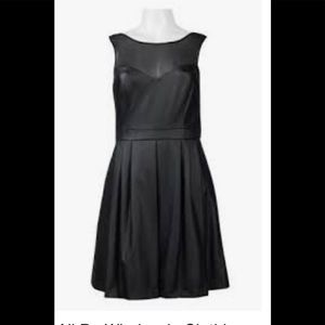 Sz 8 AliRo faux leather dress